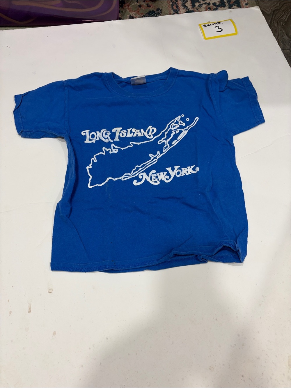 Gildan Royal Blue Kids Long Island New York Tee